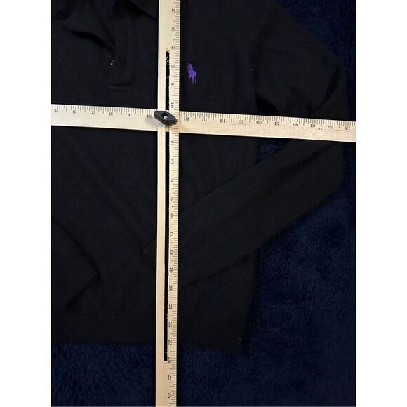 Ralph Lauren Purple Label Cashmere Collared Sweater Women’s Large CL3 - Picture 5 of 6